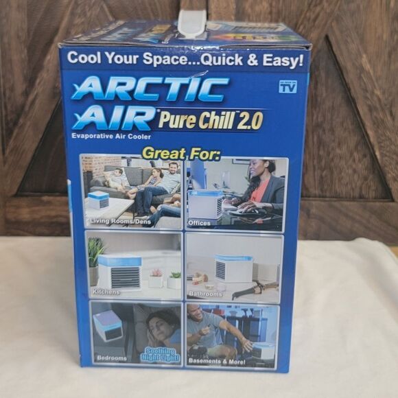 Arctic Air Pure Chill 2.0 Evaporative Air Cooler Air Conditioner Cooling - Picture 3 of 6